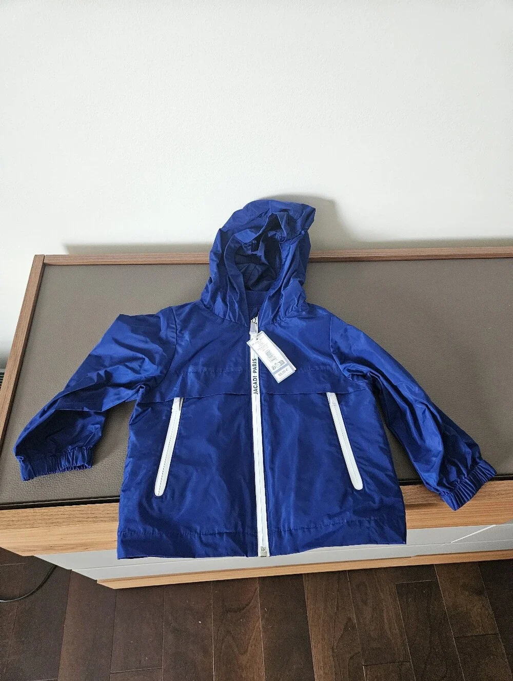 NWT Jacadi Boys Hooded Jacket